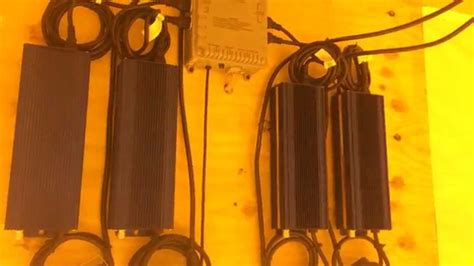 grow room ballast wattage